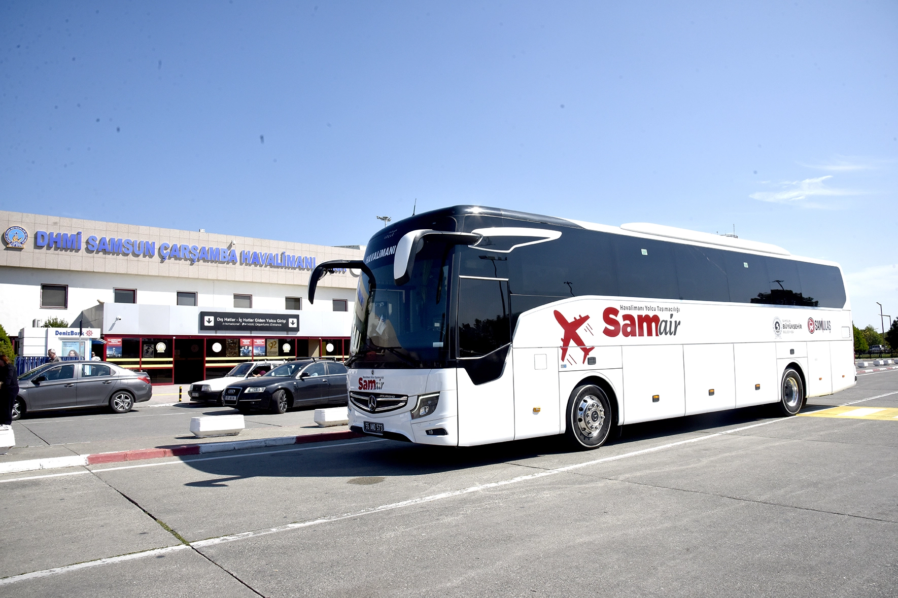 Samsun havalimanı Samair - Havaş servisi Atakum güzergahı
