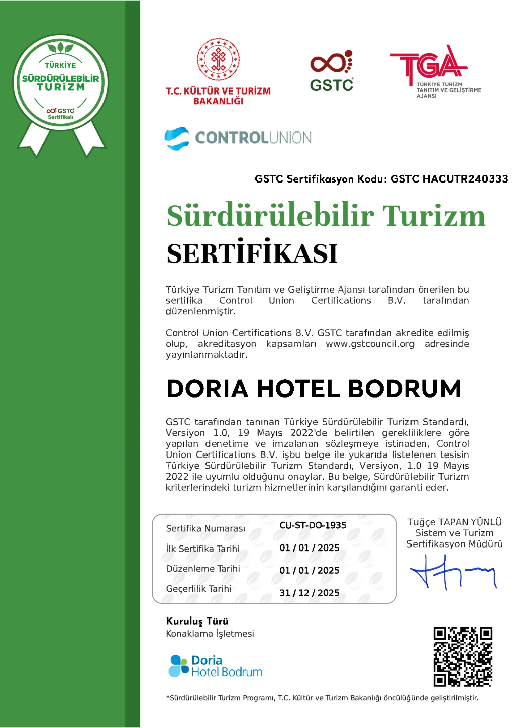 Doria Hotel Bodrum