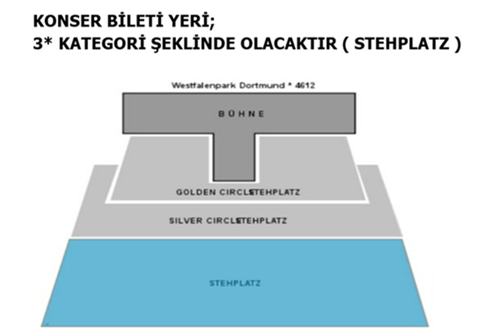 Dortmund - Megastar Tarkan Konseri Turu - Türk Hava Yolları ile 2 Gece